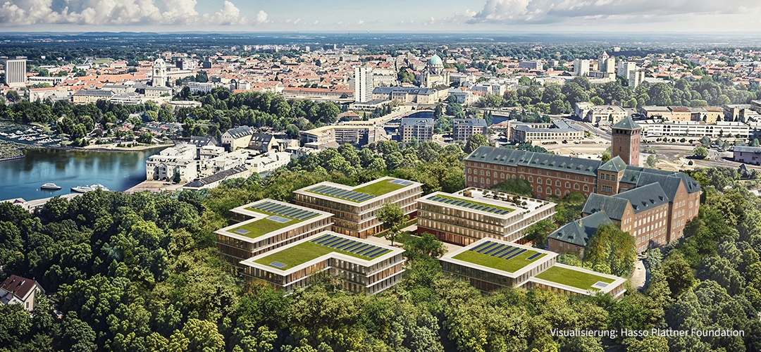 Der ehemalige Landtag auf dem Brauhausberg